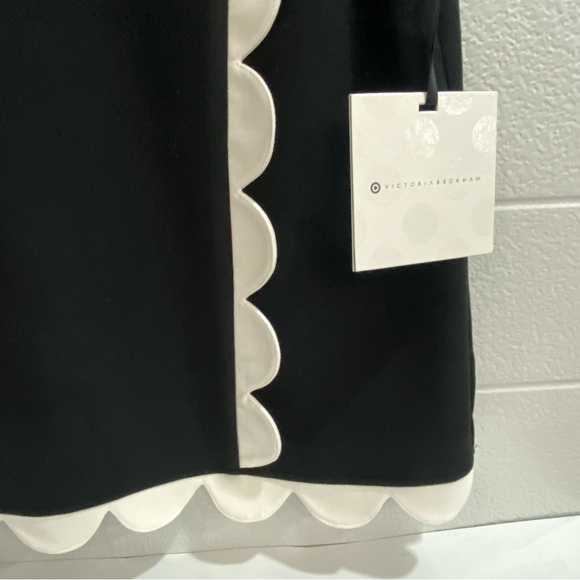 Victoria Beckham for Target Sleeveless Blouse XS Black Off White New With Tags - Picture 5 of 11